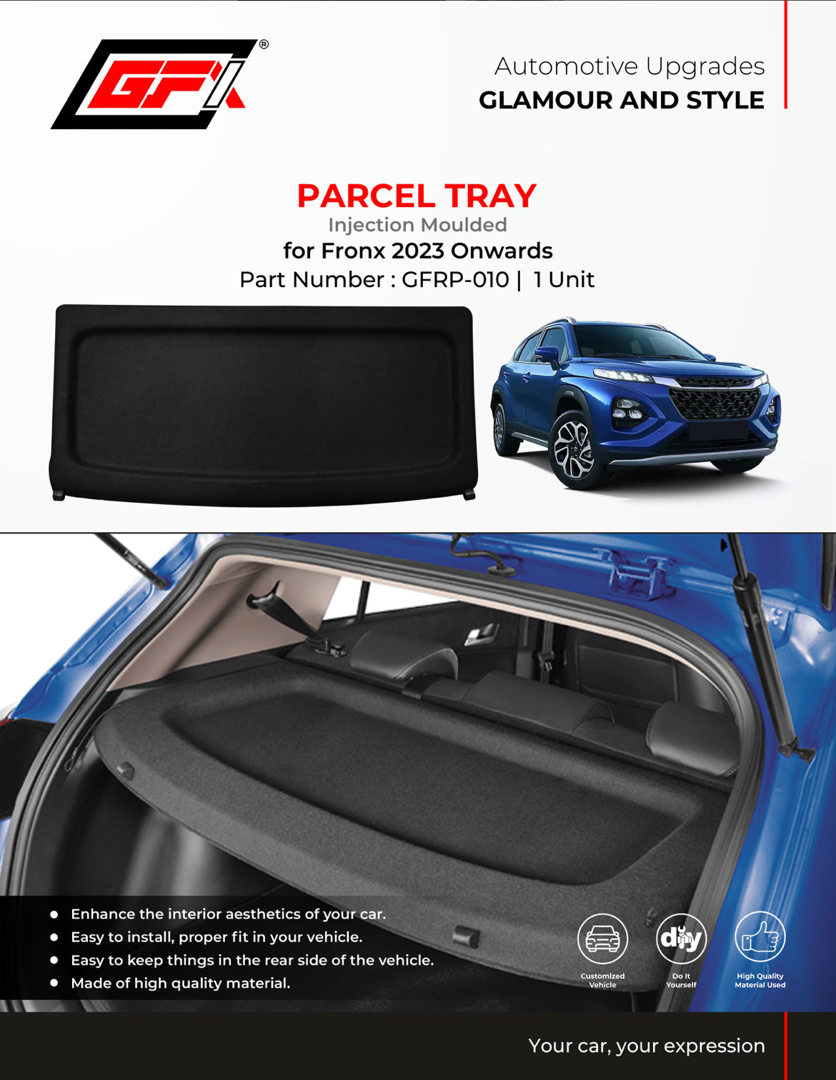 Ford figo speaker tray discount