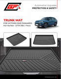 GFX Tray Boot Trunk Mat TPV Compatible with Maruti Suzuki Victoris 2025 Onwards, Black