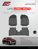 GFX Car Life Long Floor Mats Compatible with Hyundai Venue 2025 Onwards, Black