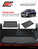 GFX Tray Boot Trunk Mat TPV Compatible with Hyundai Venue 2025 Onwards, Black