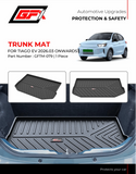 GFX Tray Boot Trunk Mat TPV Compatible with TATA Tiago EV 2026 Onwards, Black