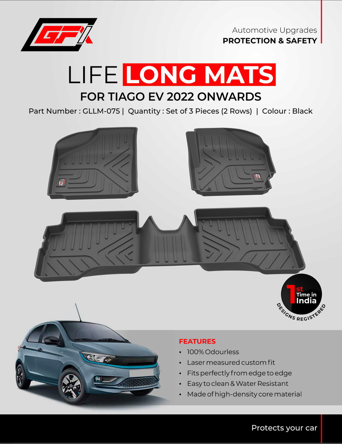 Tata tiago store foot mats