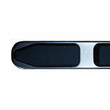 Car Door Edge Guard Scratch Protector (4Pcs), Chrome & Black