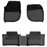 QPOMax All Weather Life Time Mats Compatible with Honda Elevate Manual 2024 Onwards, Black