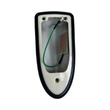 Black Universal Shark Fin Roof Antenna With AM/FM Signal Receiver