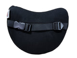 GFX Black Dazzling Superior Orthopedic Neck Support Cushion for Comfortable Car Rides, Set of 2 Pcs.