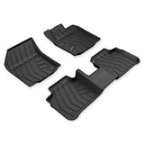 QPOMax Premium Life Time Mats Compatible with Maruti Suzuki Grand Vitara 2022 Onwards, Black