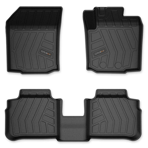 QPOMax Premium Life Time Mats Compatible with Maruti Suzuki Grand Vitara 2022 Onwards, Black