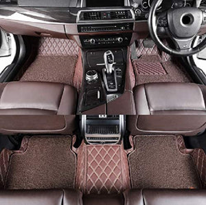 7D Floor Mats Compatible With Hyundai Creta 2020