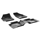 GFX TPV Premium Life Long Foot Mats Compatible with Maruti XL6 2019 Onwards - Trunk Mats are included, Set of 5 pcs.