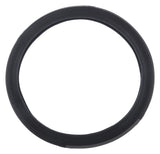ExtraPGrip Anti-Slip Car Steering Wheel Cover Compatible with Skoda Fabia, (Black/Grey)