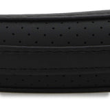 ExtraGrip2stripe Anti-Slip Car Steering Wheel Cover Compatible with Hyundai i20 Active, (Black)