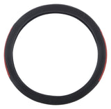 ExtraPGrip Anti-Slip Car Steering Wheel Cover Compatible with Tata Sumo Victa, (Black/Red)