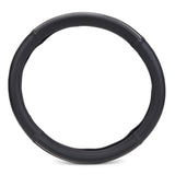 ExtraGrip2piping Anti-Slip Car Steering Wheel Cover Compatible with Renault Scala, (Black/Beige)