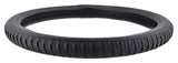 EleganceGrip Anti-Slip Car Steering Wheel Cover Compatible with Tata Nexon, (Black)