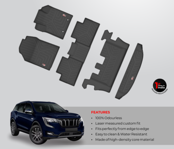 GFX Car Floor Mats Premium Life Long Foot Mats Compatible with