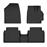 GFX Car Floor Mats (After-Market) Premium Life Long Foot Mats Compatible with Magnite 2021(Automatic) (Black)