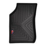 GFX Premium Life Long Car Floor Mat Compatible with Kwid 2015 Onwards (Black)