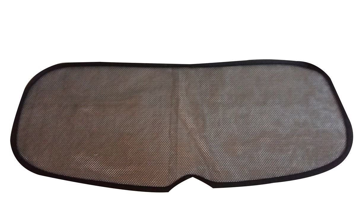 Car Rear Window Sunshade Curtain 1pc Compatible with Volkswagen Polo Black