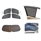 HalfCombo Side and Rear Window Sun Shades Compatible with Honda Brio, Set of 5