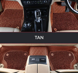 7D Floor Mats Compatible With Volkswagen Vento
