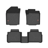 GFX Car Floor Mats Premium Life Long Foot Mats Compatible with XUV 700 5 Seater (Black)