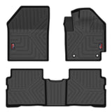 GFX Car Floor Mats Premium Life Long Foot Mats Compatible with Skoda Slavia (Black)