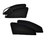Magnetic Side Window Zipper Sun Shade Compatible with Maruti Suzuki Wagon R Stingray, Set of 4