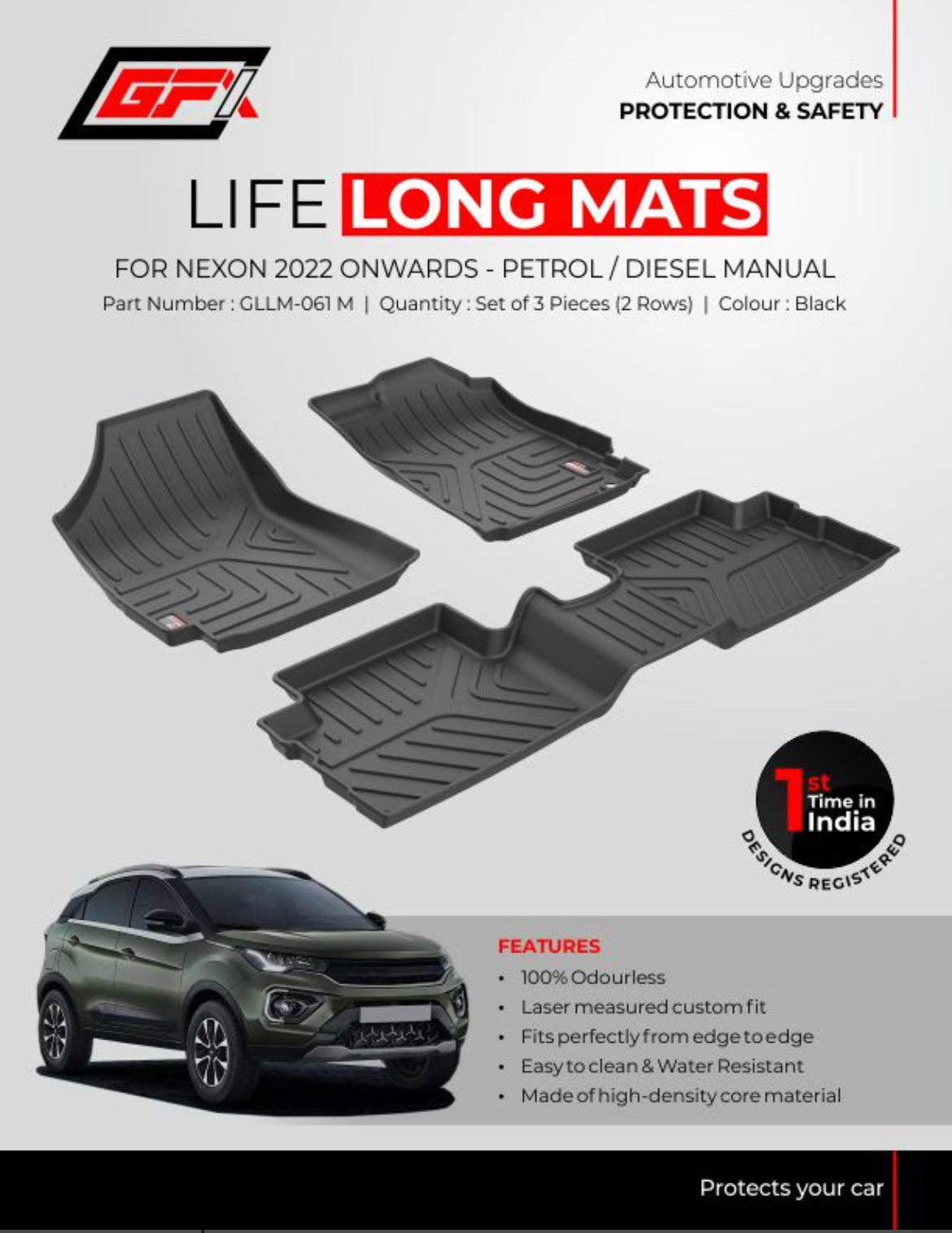 Long car deals mats