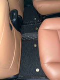 Coozo 7D PU Leather Car Mats for Figo Aspire, (Black)